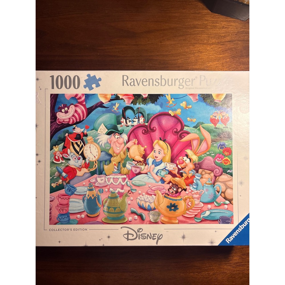 Puzzle  Disney Alice in Wonderland 1000 Piece Jigsaw Puzzle Collector Ed.